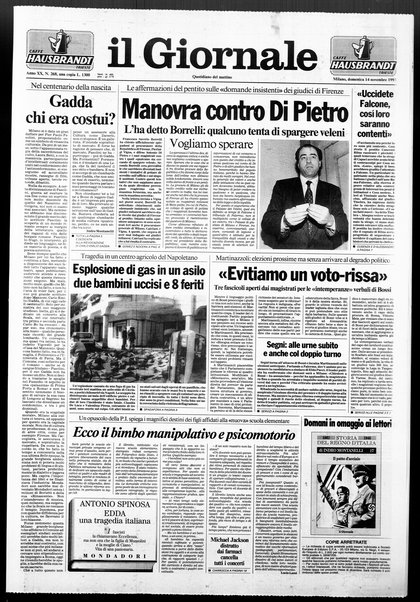 Il giornale : quotidiano del mattino